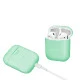 Coque Etui en silicone antichoc doux pour Apple AirPods -