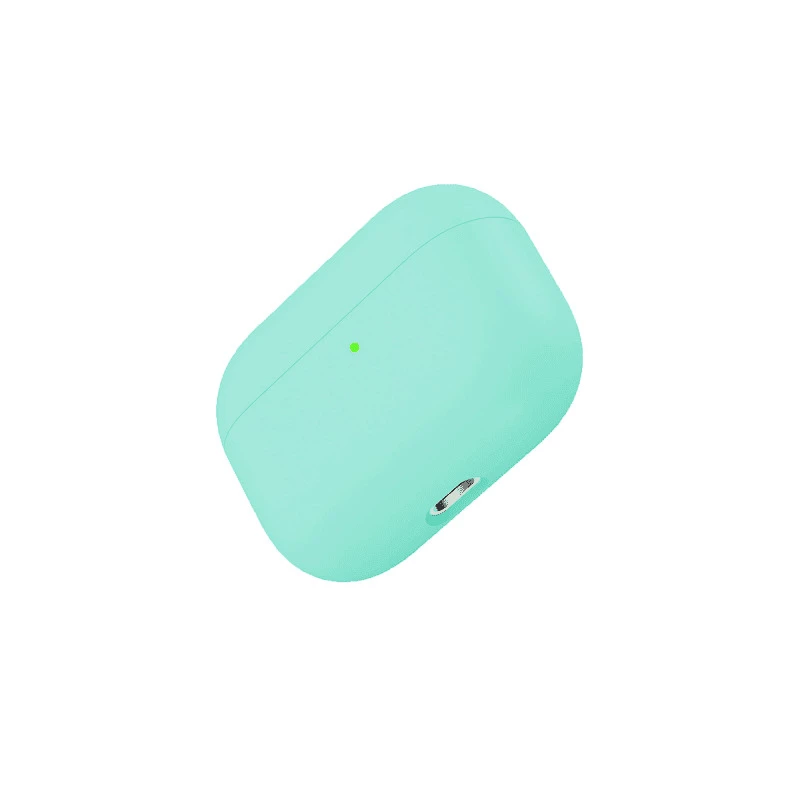 Coque Etui en silicone antichoc doux pour Apple AirPods Pro -  Light Green