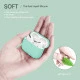 Coque Etui en silicone antichoc doux pour Apple AirPods Pro -  Light Green