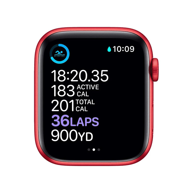 Apple Watch Series 6 (GPS, 40mm) - (PRODUCT)RED Aluminium with Sports Band - (PRODUCT)RED