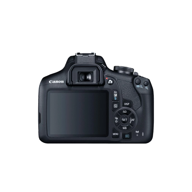 Canon EOS 2000D DSLR Camera with EF-S 18-55mm f/3.5-5.6 IS II Lens Black